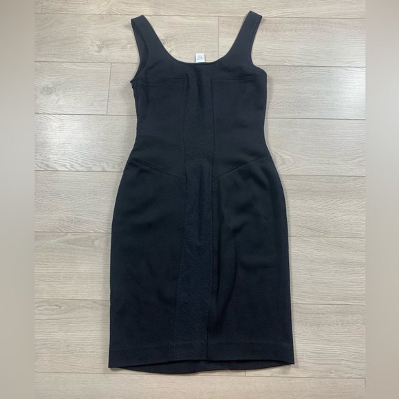 Diane von Furstenberg Black Ulani Stretch Midi Dress - Picture 4 of 16